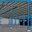 warehouses industrial plant 3d max