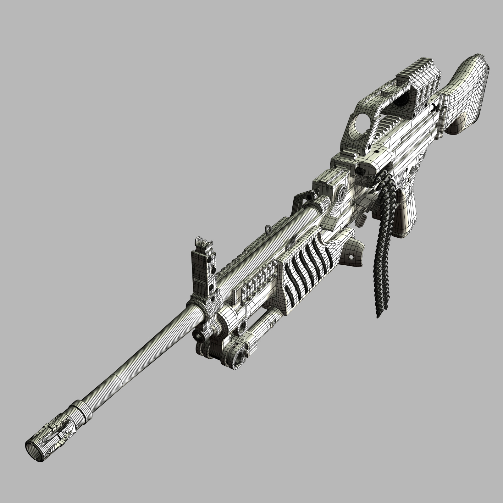 max heckler koch mg4 machine gun