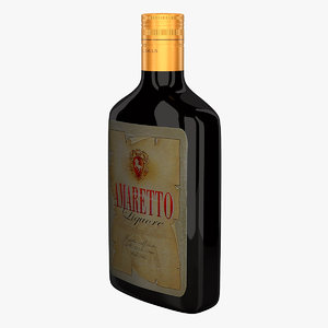 3d amaretto liqueur