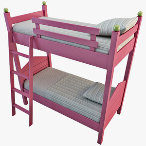 3d bunk bed 2