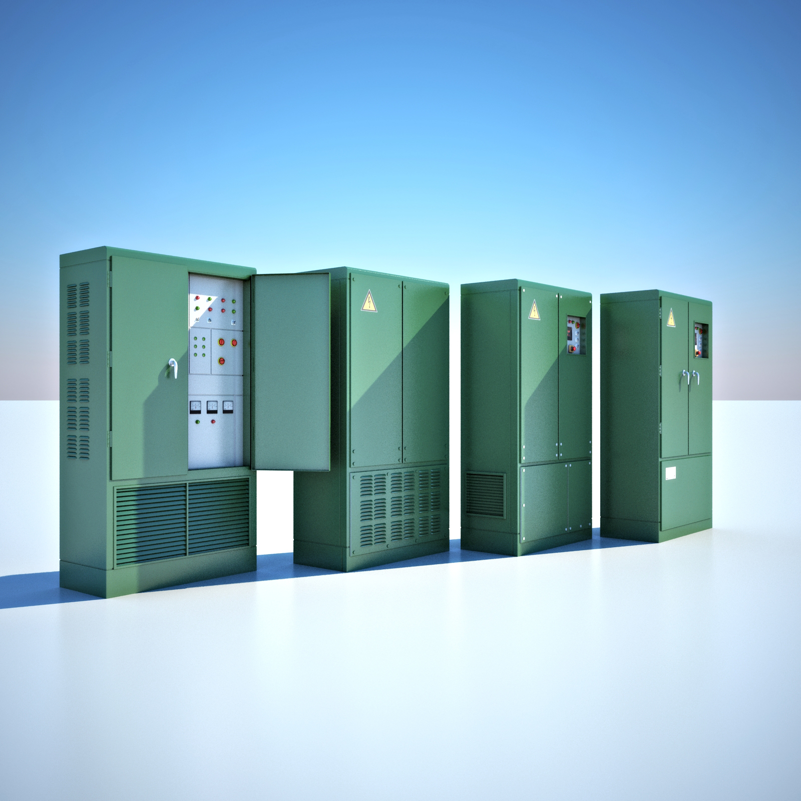electric 3d model