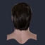3d model male head