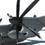 c-130j-30 super hercules military aircraft 3d x