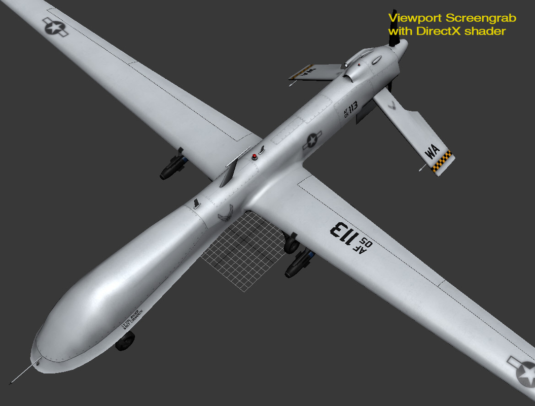 Mq1 Predator 3d Model Mq1 Predator 3d Model
