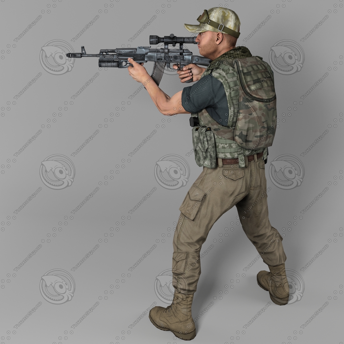 soldier mercenary rig max