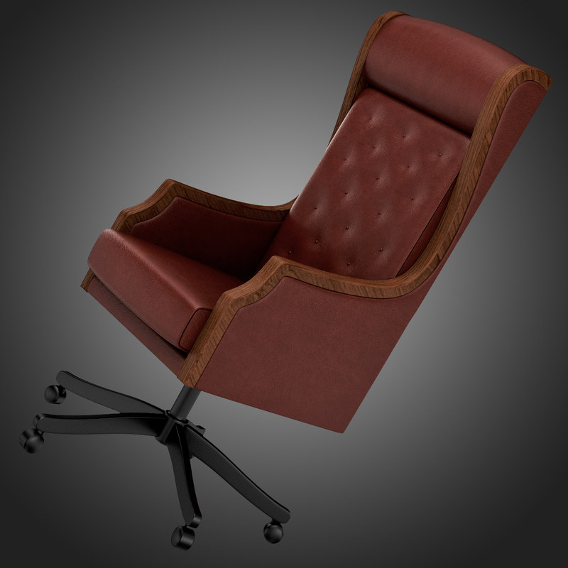 judge chair 3d 3ds