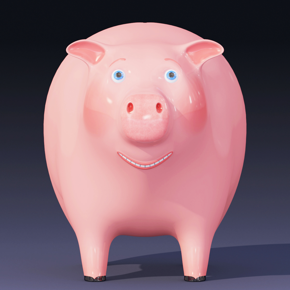 piggy bank 3d model