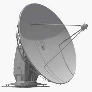 3d satellite dish
