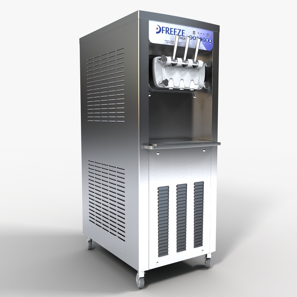 3d frozen yogurt machine