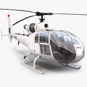 aerospatiale sa gazelle helicopter