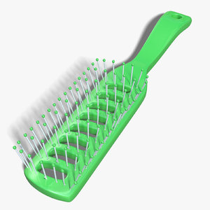 3d hairbrush hair brush