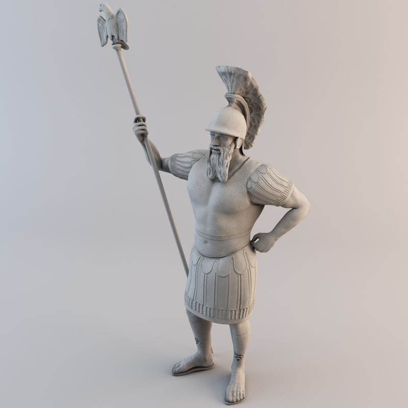 max roman centurion statue 2