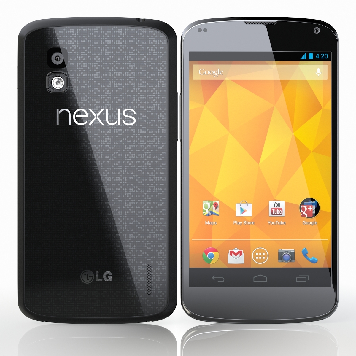 nexus 4 3d max