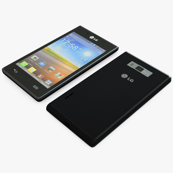 Black Lg Optimus L7 3d Max