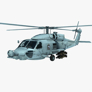 max mh-60r military helicopter