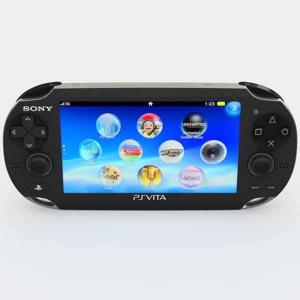 Modelo 3d Sony Ps Vita Turbosquid 7298