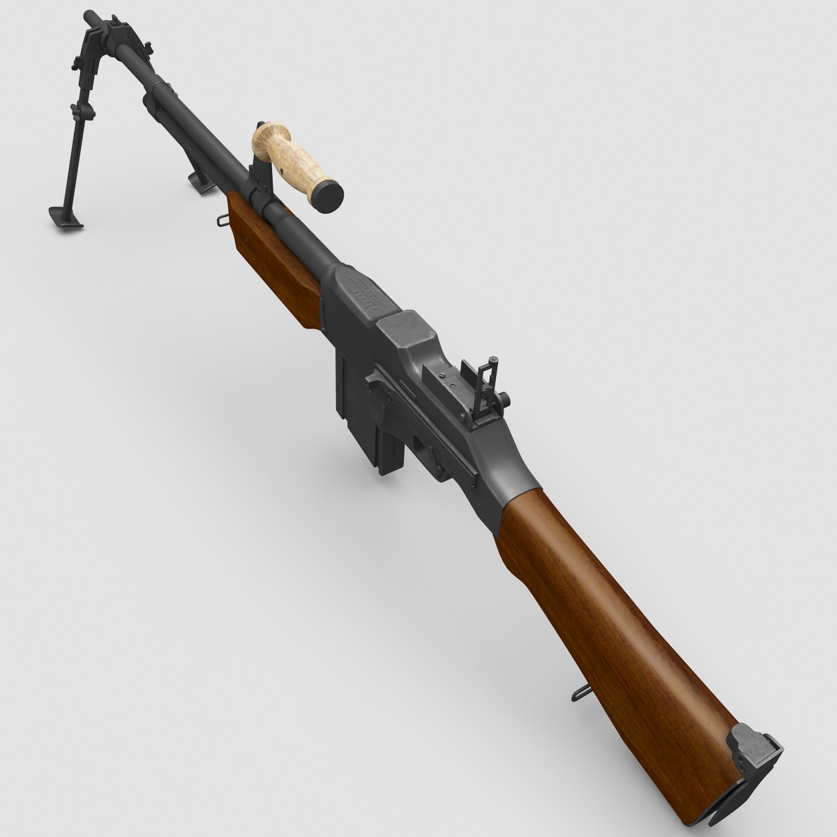 x m1918a2 browning automatic rifle gun