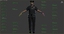 police officer 3d max
