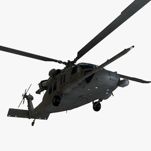 3d pave sikorsky helicopter model