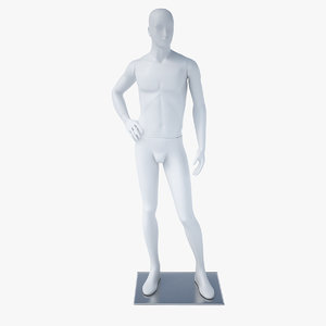 3d model - bonaveri man mannequin