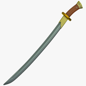 dao sword 3d 3ds