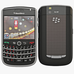 3d model blackberry tour cellphone