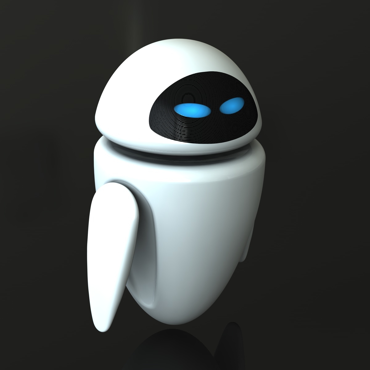 robot eve 3d model