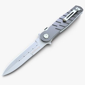 magnum knife 5 3d model