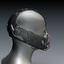 Маска 03.04 2023. Маска 3d Max HTMHF. Ds3 маска железная. Бейн 3d model. 3ds Мах маска.