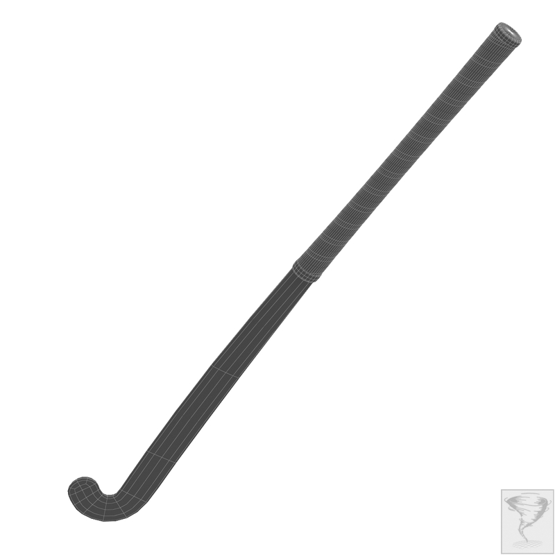 field hockey stick 3d model
