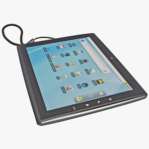 3d tablet le pan tc model