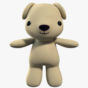 3d cartoon toy dog character