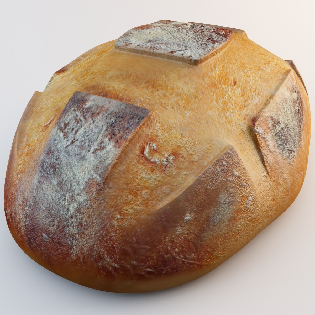 3d simulation bread