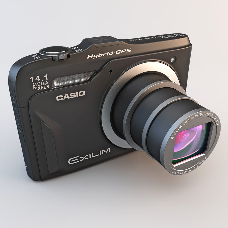 デジタルカメラCasio Exilim Ex h20g3Dモデル - TurboSquid 736230