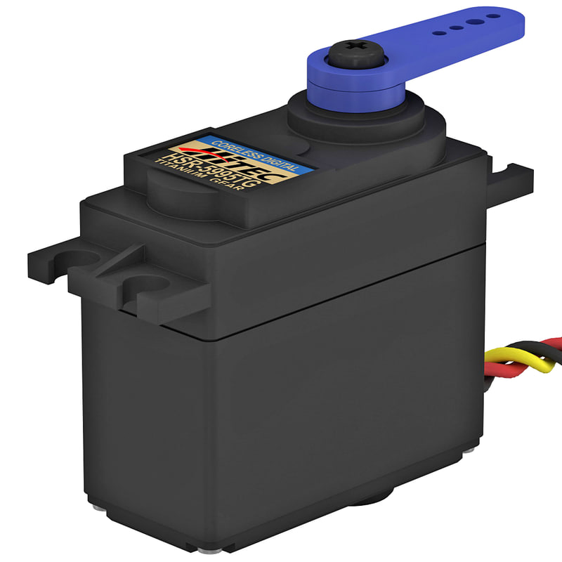 servo motor 3d max
