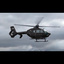 3d model eurocopter ec 135 black