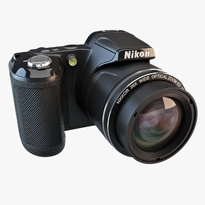 3d model nikon coolpix l810 camera