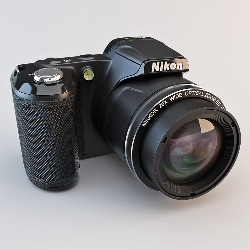 3d model nikon coolpix l810 camera