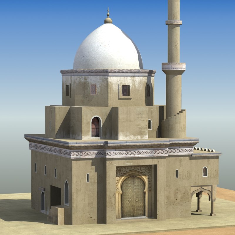 3ds max ic mosque