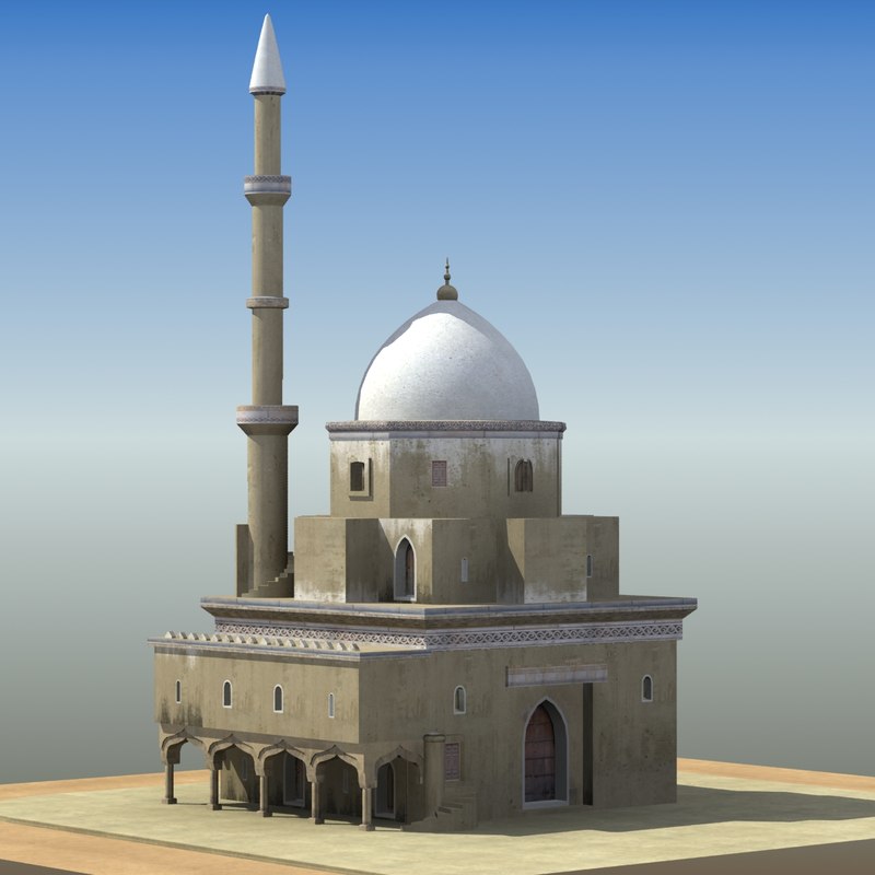 3d model mosque