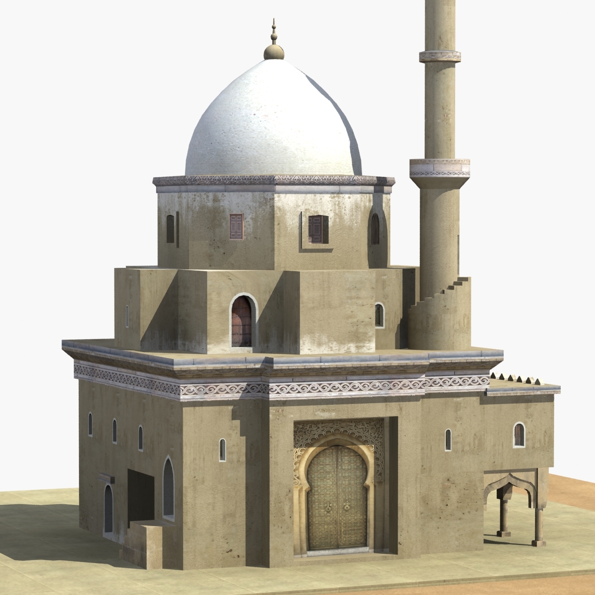 3d model mosque