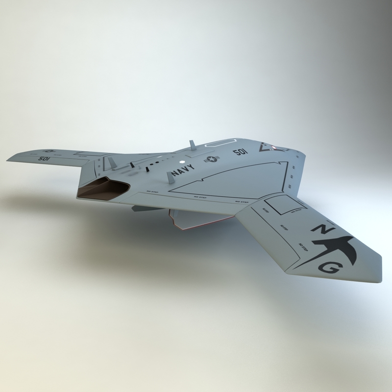 3dsmax x47b bomber