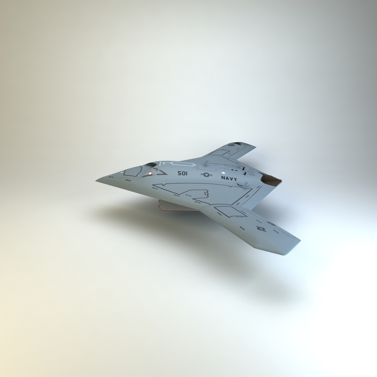 3dsmax x47b bomber