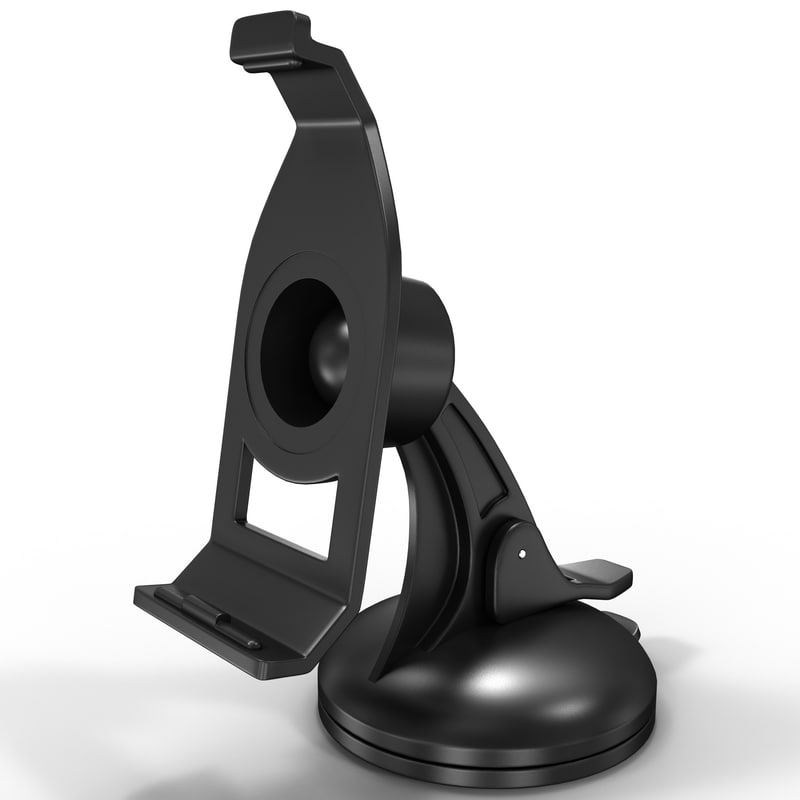 universal gps car mount 3d c4d