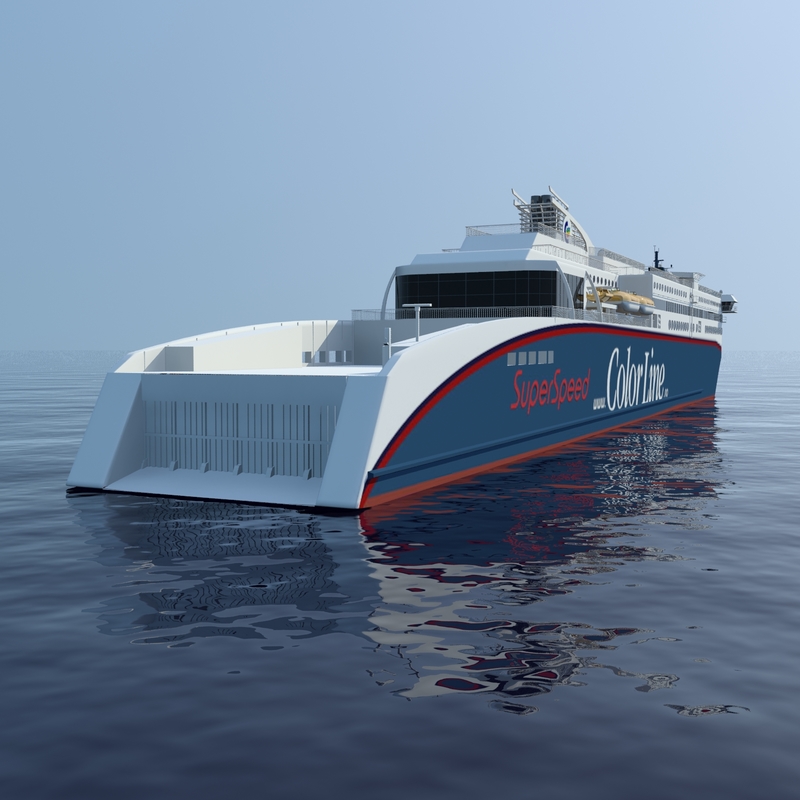 3d cruise ferry