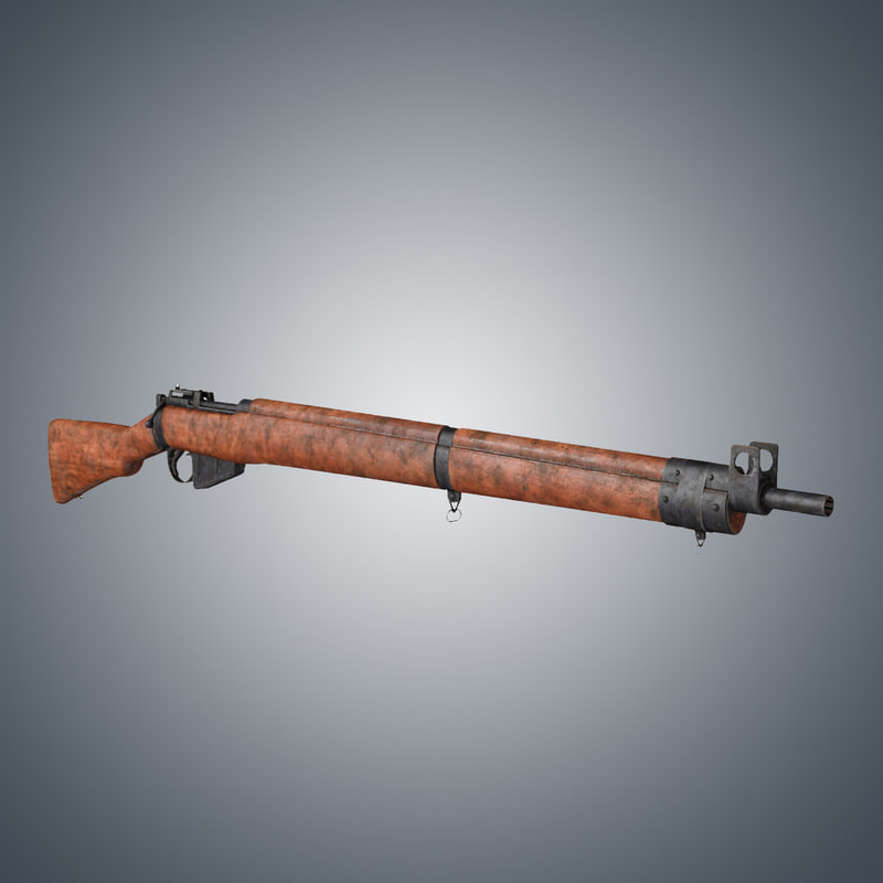 3d model - lee-enfield