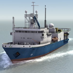 3d 3ds orient survey ship