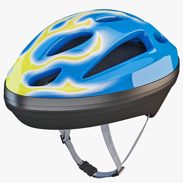 bicycle helmet 3d model