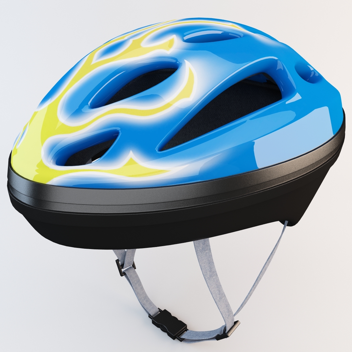 bicycle helmet 3d model