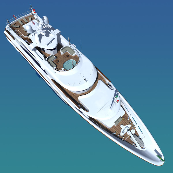 galaxy super yacht pisces model